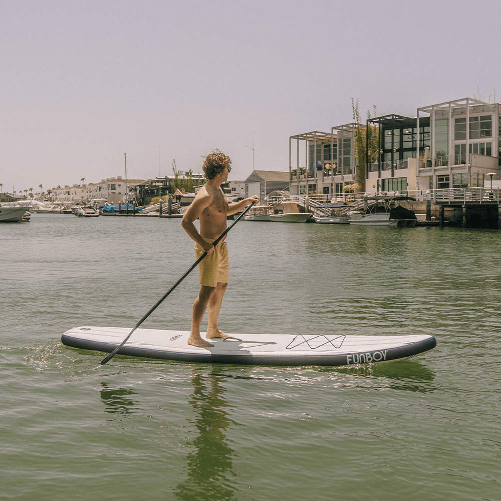 FUNBOY 11"6' Inflatable Stand Up Paddle Board - Navy & White