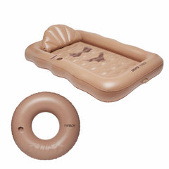 FUNBOY FUNBOY x SKIMS Tanning Bundle; Sienna Tanning Pool Lounger + Tube