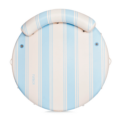 FUNBOY Inflatable Dock & Floating Island - Light Blue