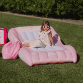FUNBOY Barbie Bed: Inflatable Kid's Sleepover Bed