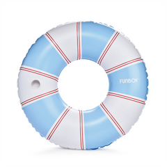 FUNBOY Red & Blue Striped Vintage Lux Tube Float
