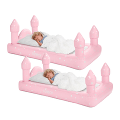 FUNBOY Sleepover Beds - Pink Castle, 2 Pack