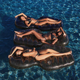 FUNBOY SKIMS x FUNBOY Cocoa Silhouette Clear Lounger