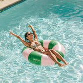 FUNBOY Green & Pink Vintage Lux Tube Float