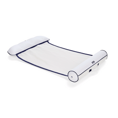 FUNBOY Premium Fabric Pool Hammock - White