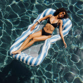 FUNBOY Mesh Lounger Blue Stripe