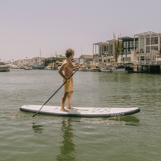 FUNBOY 11"6' Inflatable Stand Up Paddle Board - Navy & White