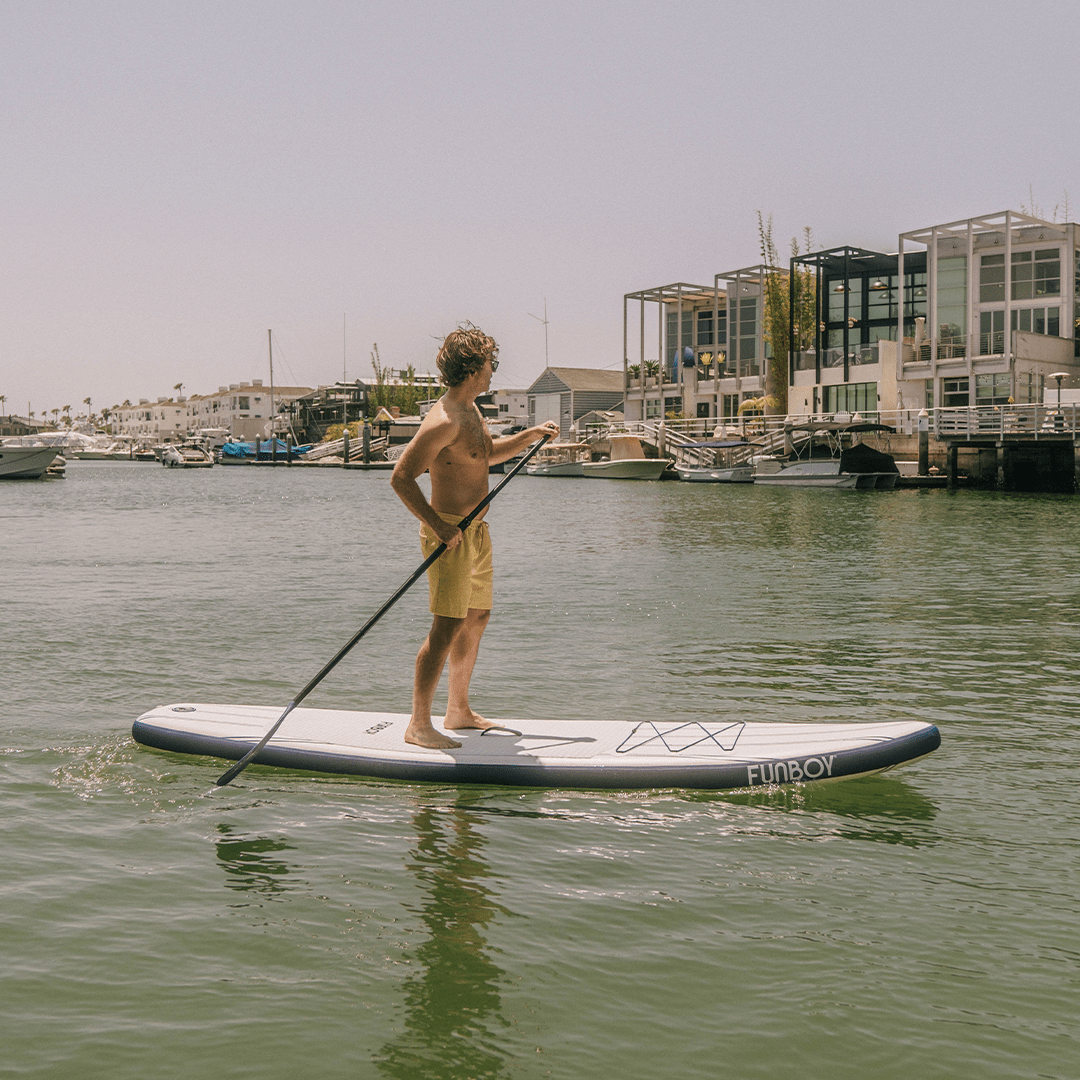FUNBOY 11"6' Inflatable Stand Up Paddle Board - Navy & White