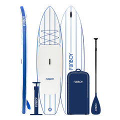 FUNBOY 11"6' Inflatable Stand Up Paddle Board - Navy & White