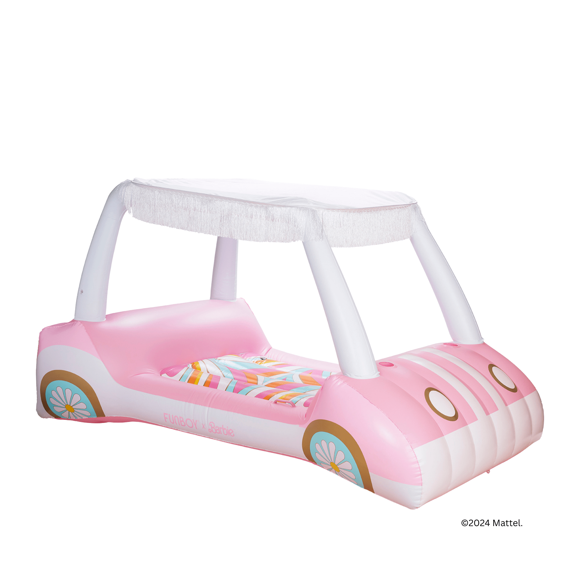 FUNBOY Malibu Barbie™ Golf Cart Pool Float with Shade