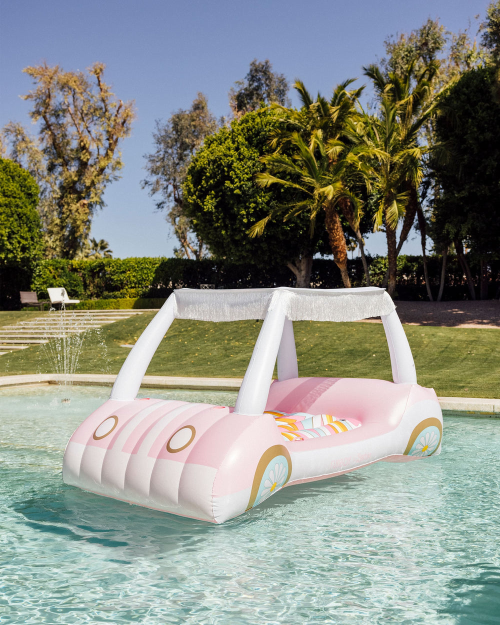 FUNBOY Malibu Barbie™ Golf Cart Pool Float with Shade