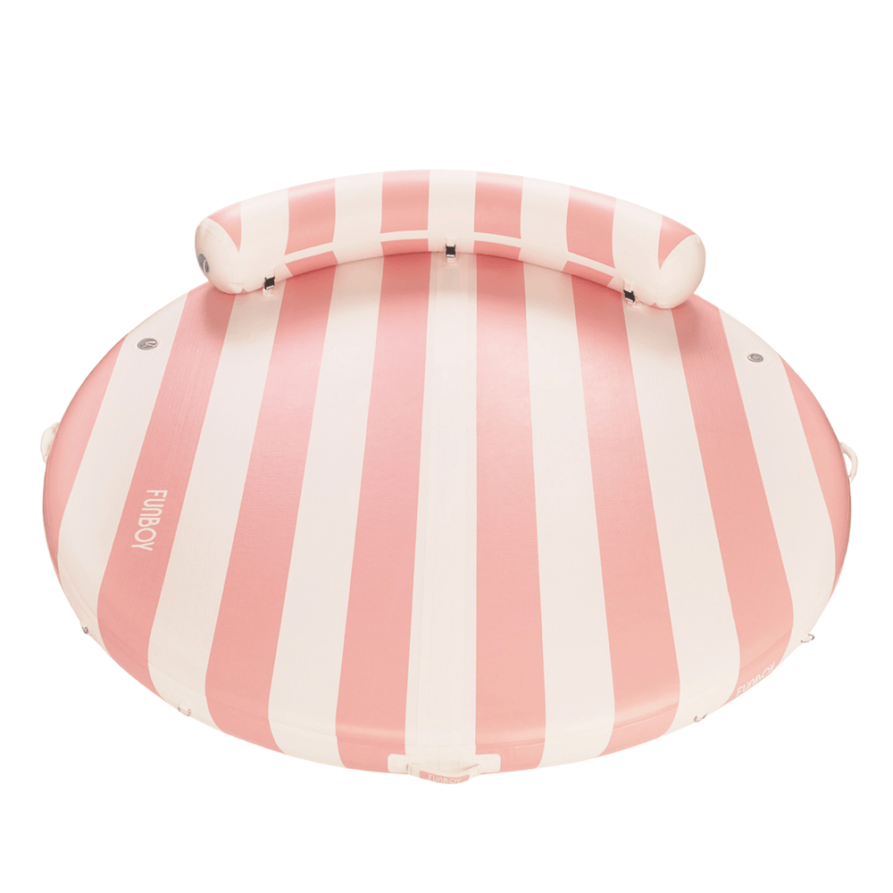 FUNBOY Inflatable Dock & Floating Island - Pink