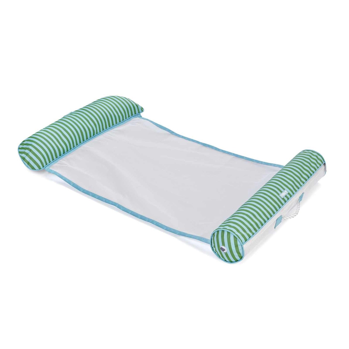 FUNBOY Fabric Pool Hammock, Green & Blue