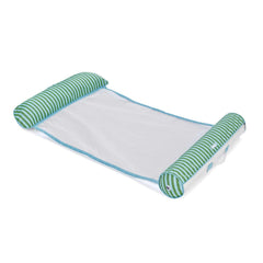 FUNBOY Fabric Pool Hammock, Green & Blue