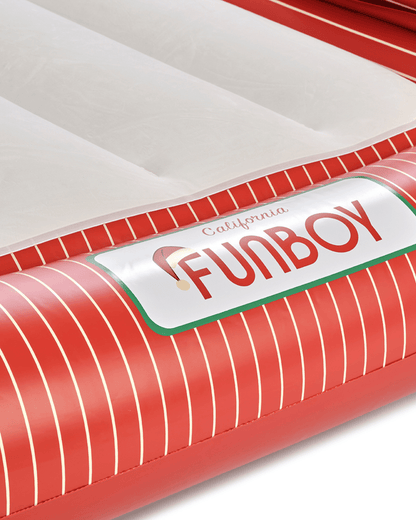 FUNBOY Kids Sleepover Bed - Christmas Convertible Air Mattress