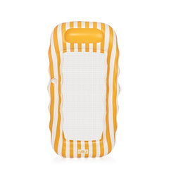 FUNBOY Mesh Lounger Yellow Stripe