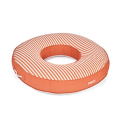 FUNBOY Fabric Covered Tube Float - Orange Stripe