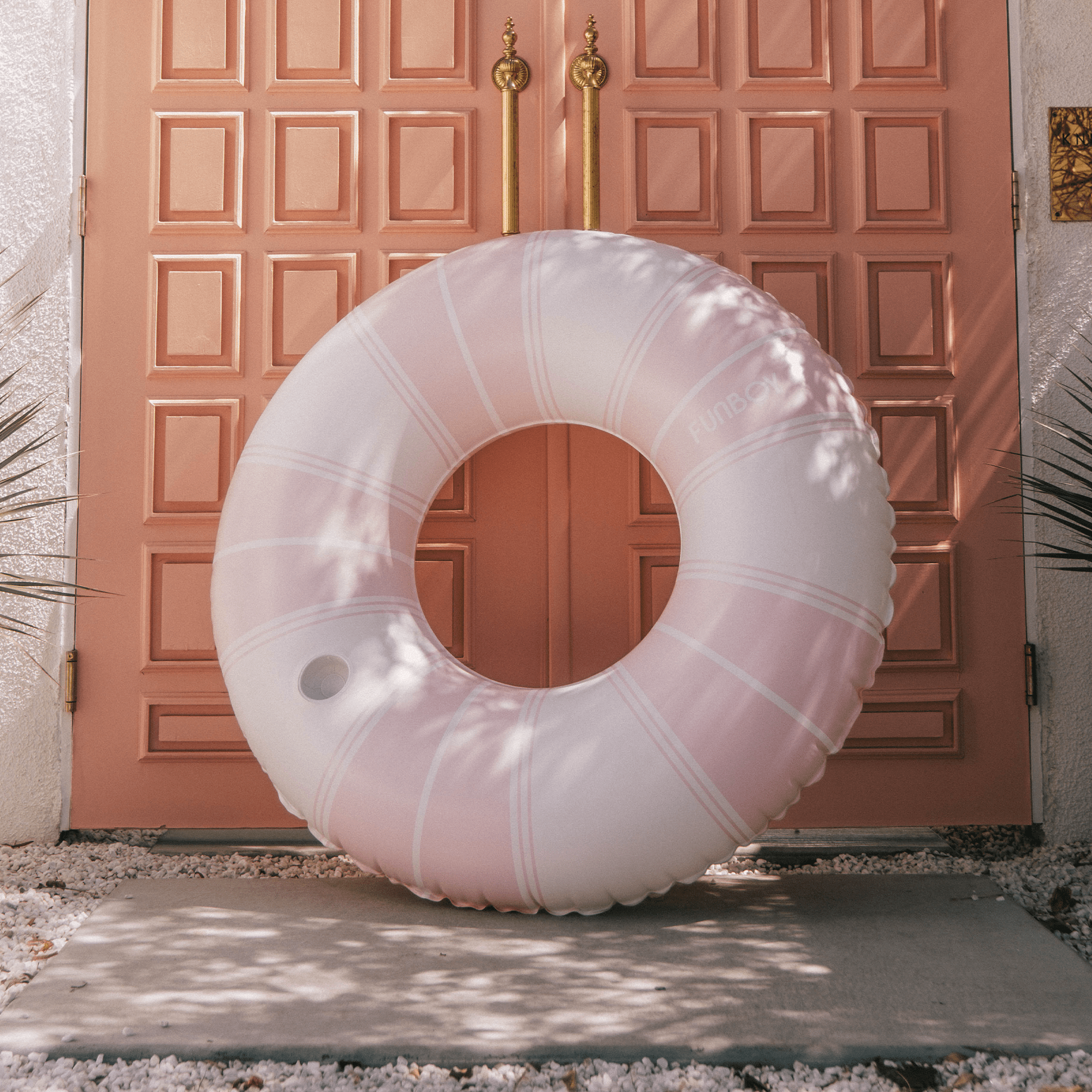 FUNBOY Pink Vintage Lux Tube Float