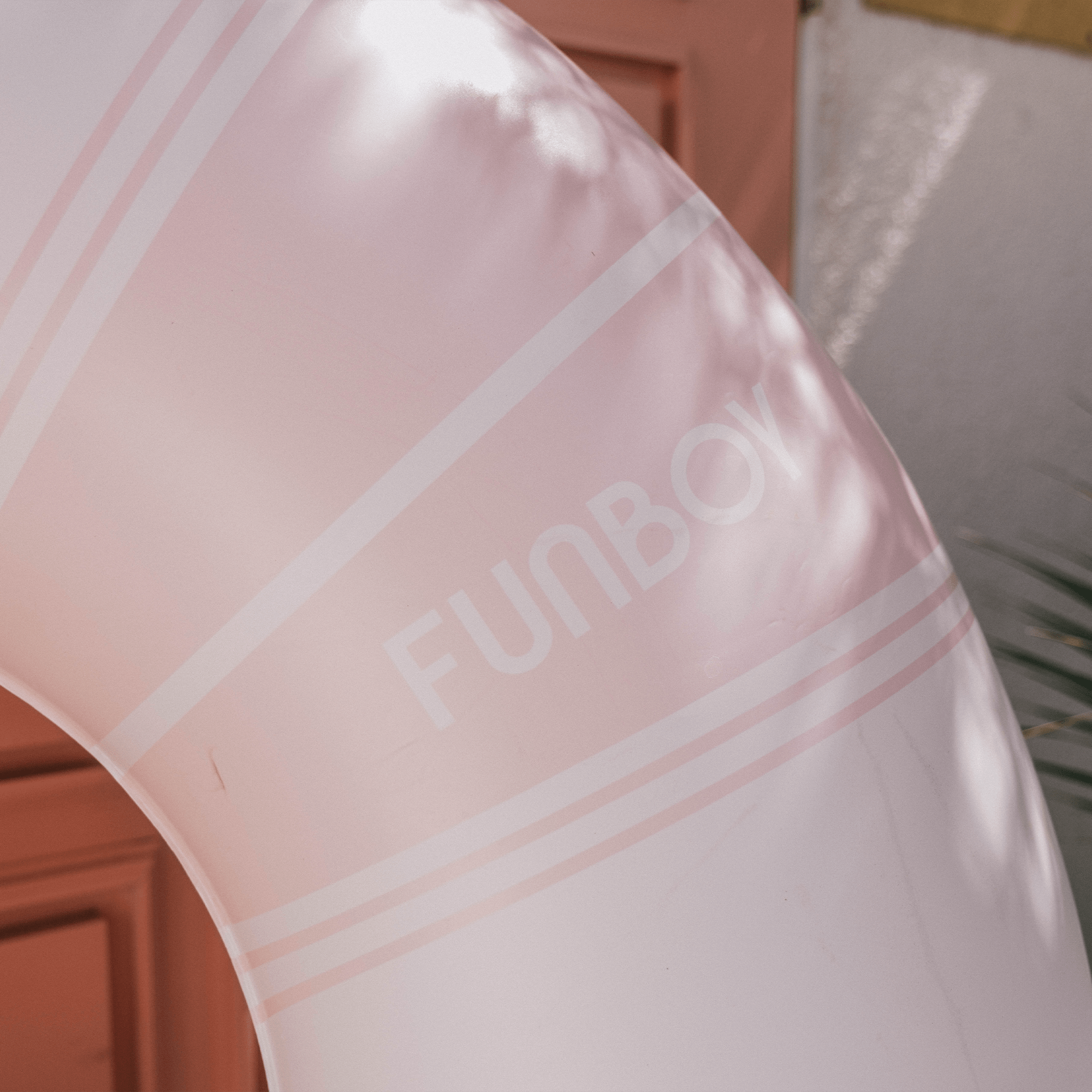 FUNBOY Pink Vintage Lux Tube Float