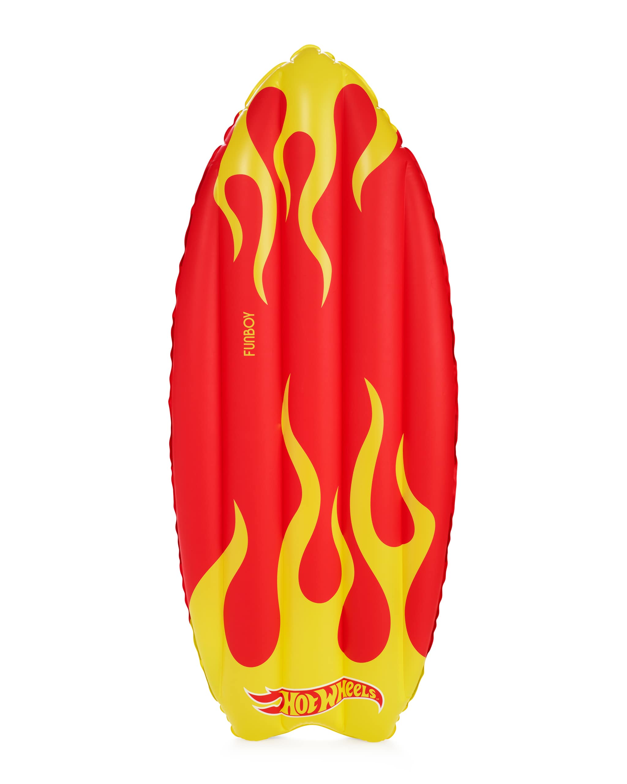 FUNBOY Hot Wheels Checkered Flame Surfboard Pool Float