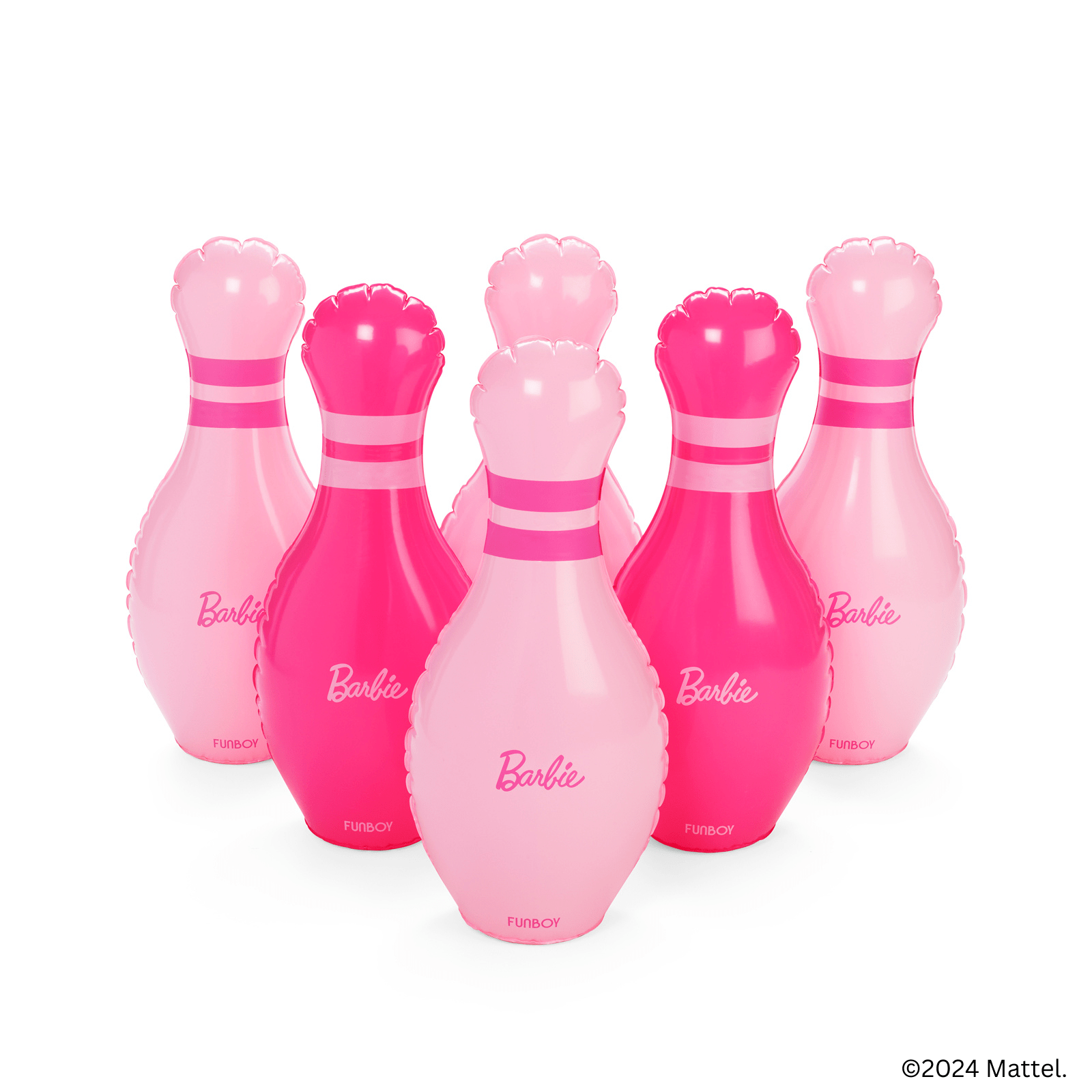 FUNBOY FUNBOY X Barbie™ Inflatable Backyard Bowling Set