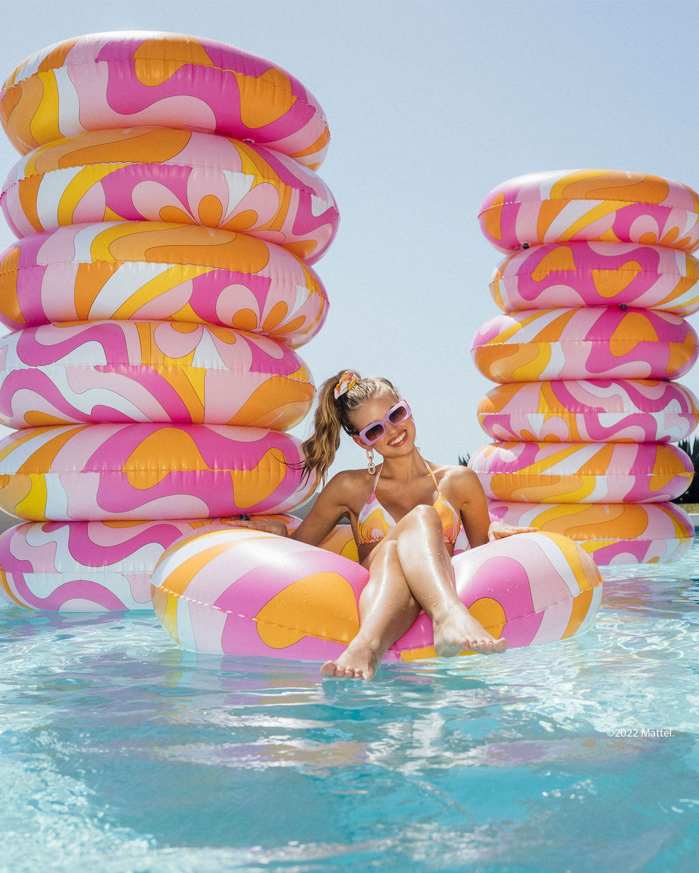 FUNBOY FUNBOY X Barbie™ Dream Oversize Tube Pool Float