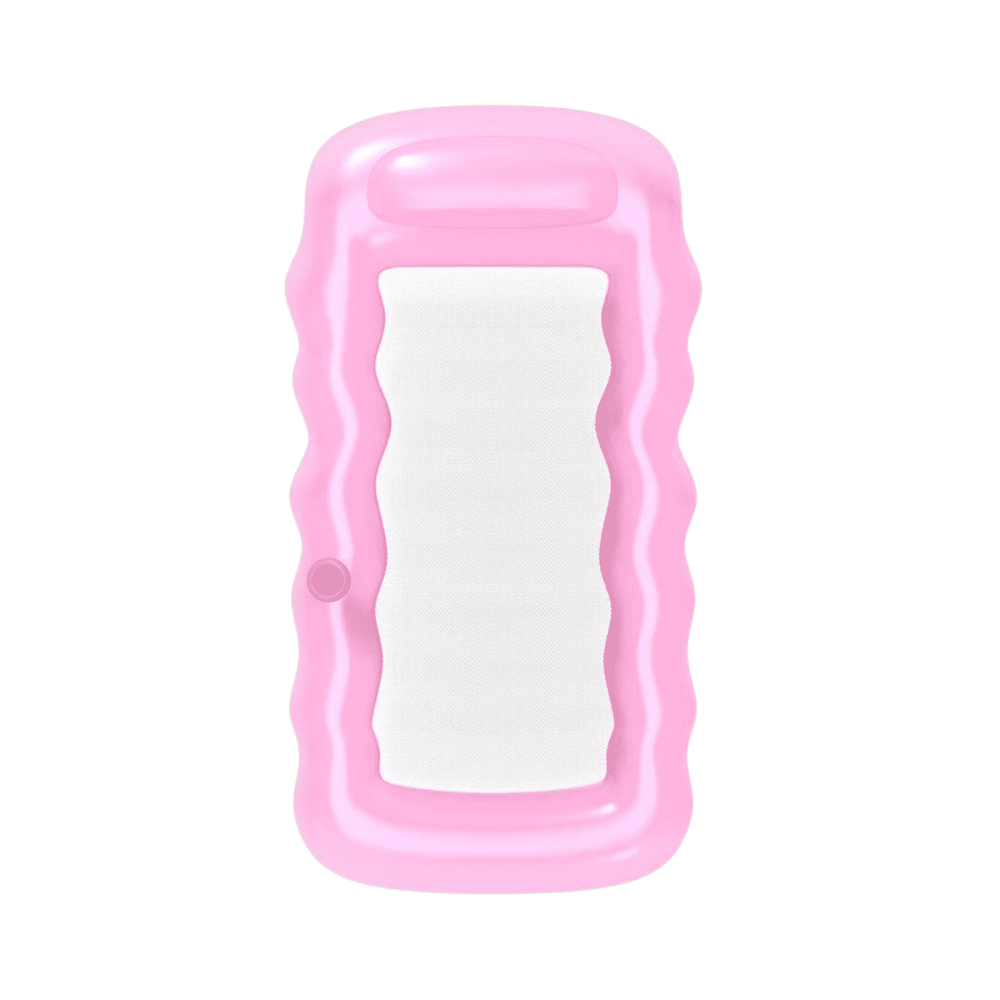 FUNBOY Clear Pink Mesh Lounger