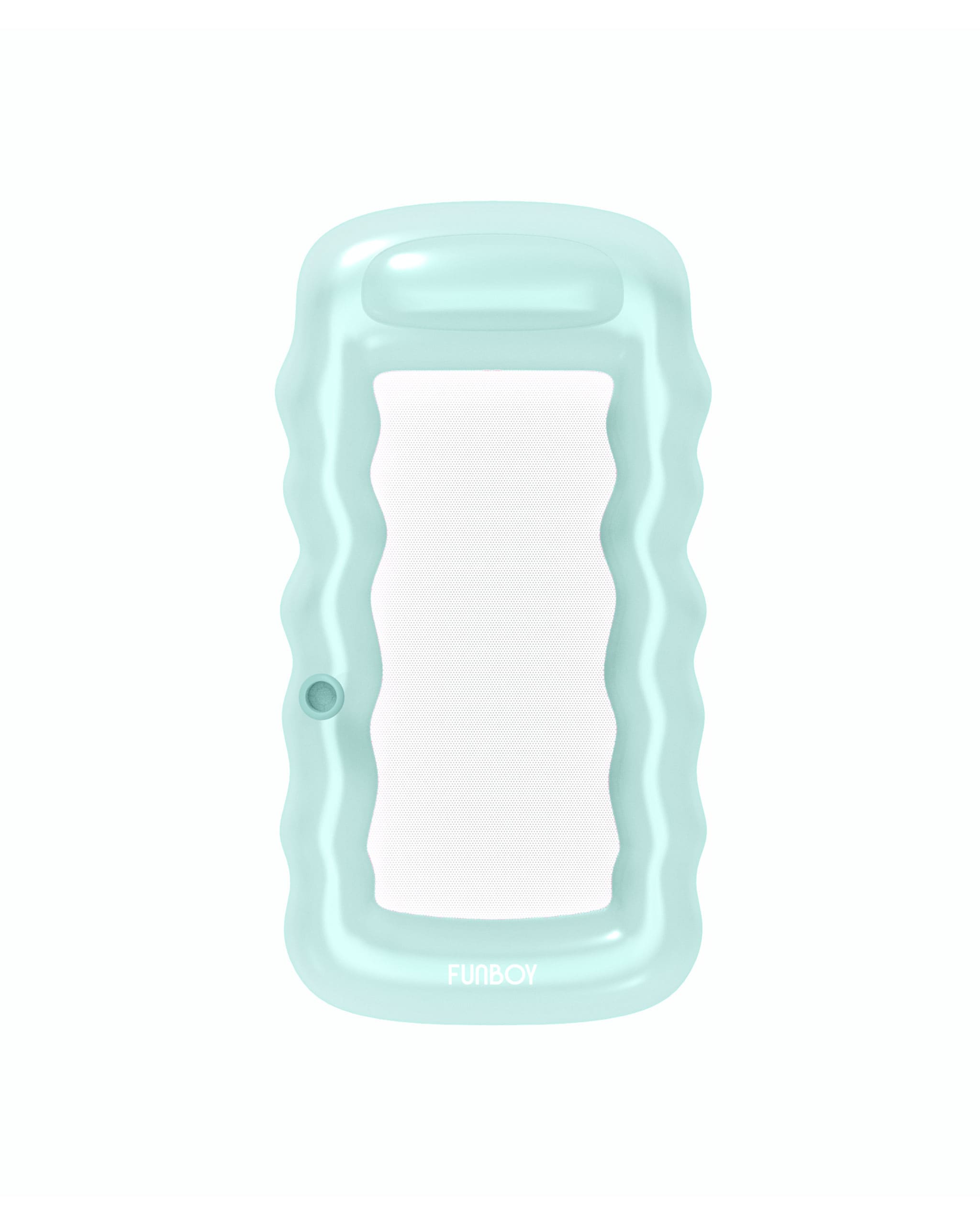 FUNBOY Clear Mint mesh Float Pool Lounger