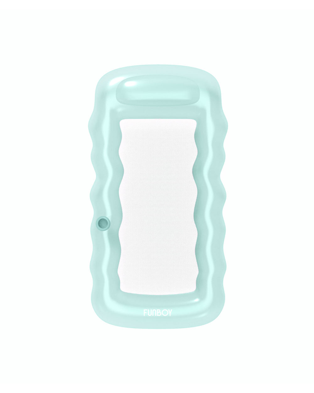 FUNBOY Clear Mint mesh Float Pool Lounger