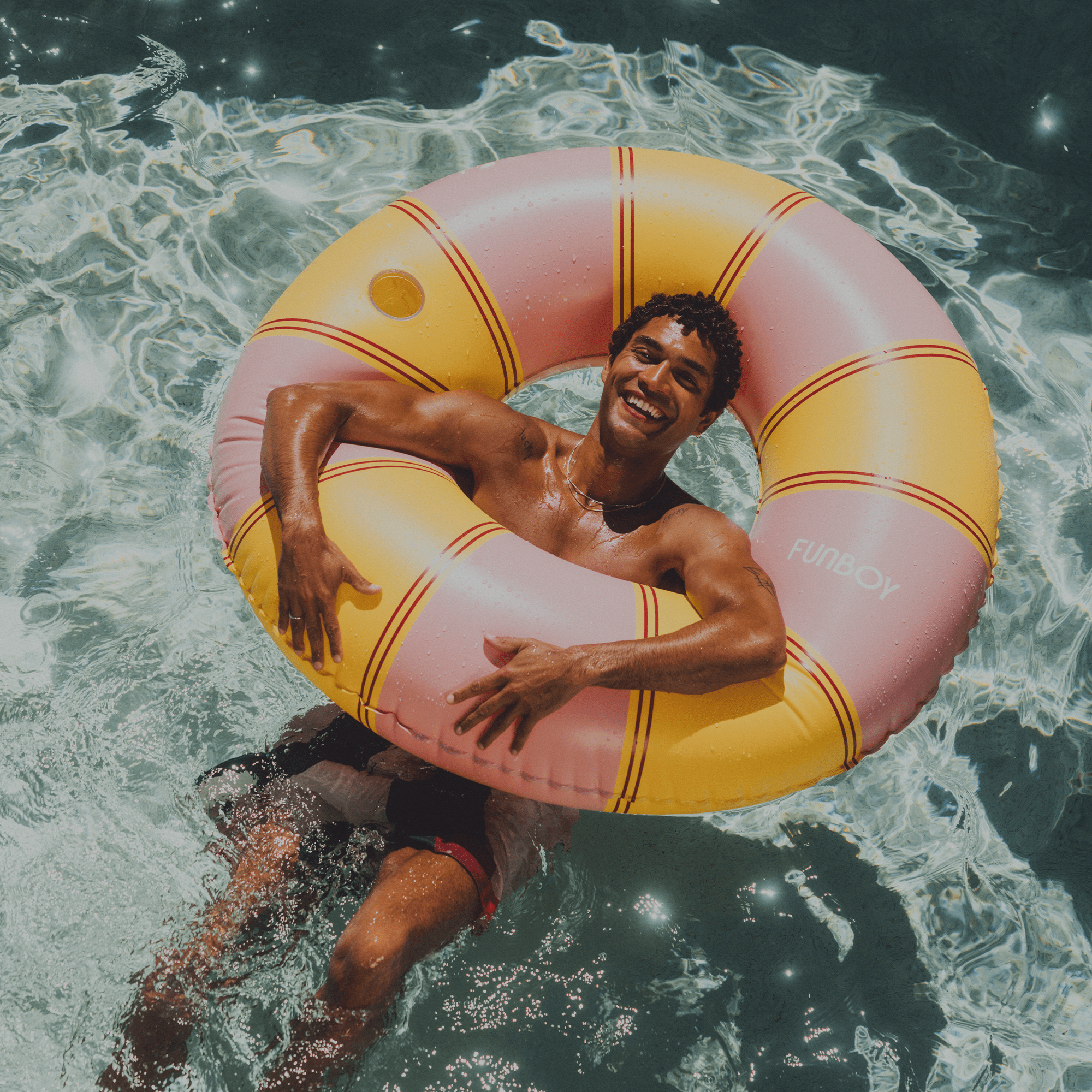 FUNBOY Vintage Lux Tube Float