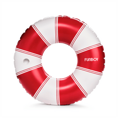 FUNBOY Red Vintage Lux Tube Float