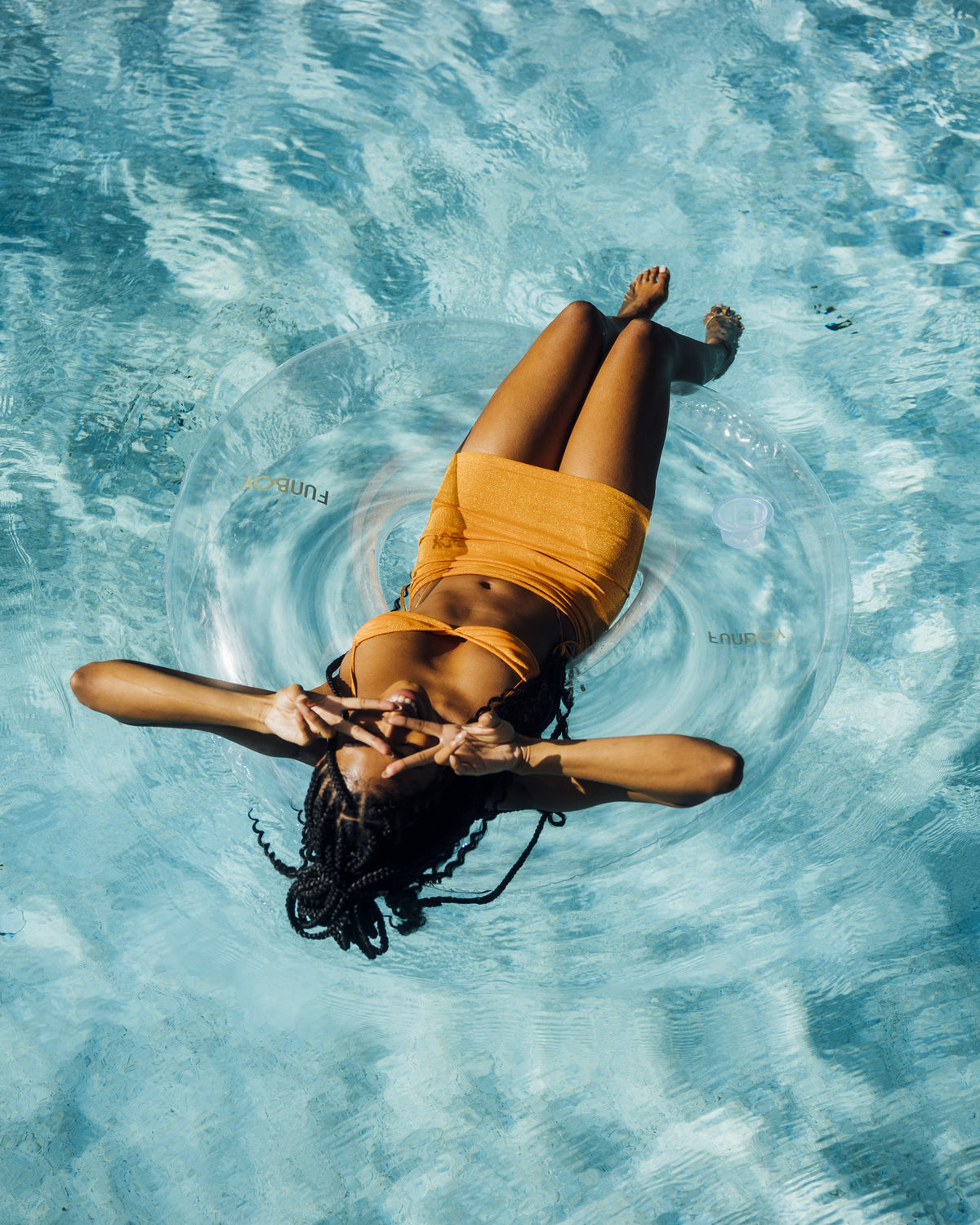 FUNBOY Best Tube Pool Floats - Super Clear™
