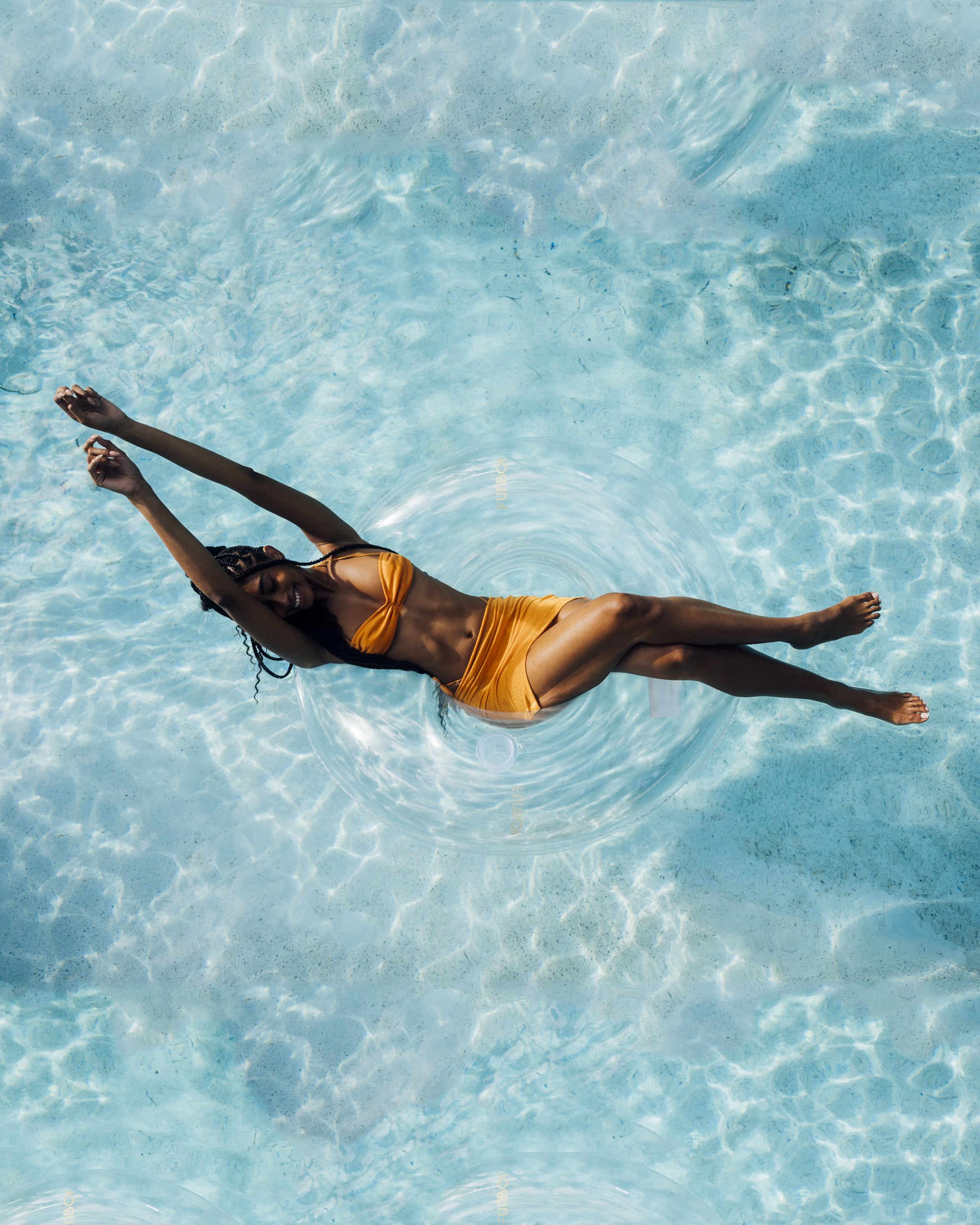 FUNBOY Best Tube Pool Floats - Super Clear™