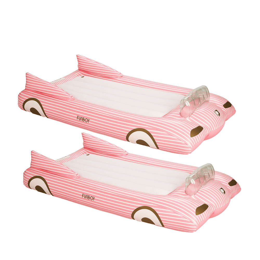 FUNBOY Sleepover Beds - Pink Convertible, 2 Pack