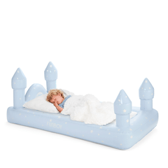 FUNBOY Kids Sleepover Bed - Blue Castle Air Mattress