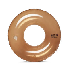 FUNBOY SKIMS x FUNBOY Sienna Clear Tube Float - 46" inflated w/ Cup Holder