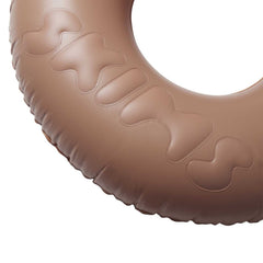 FUNBOY SKIMS x FUNBOY Sienna Embossed Tube Float - 46" Inflated w/ cup holder