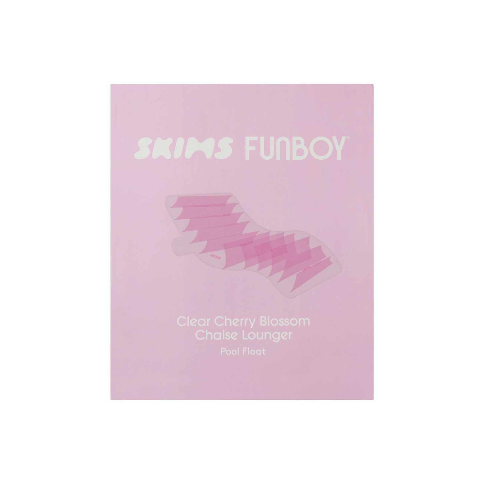FUNBOY SKIMS x FUNBOY Cherry Blossom Clear Chaise Lounger
