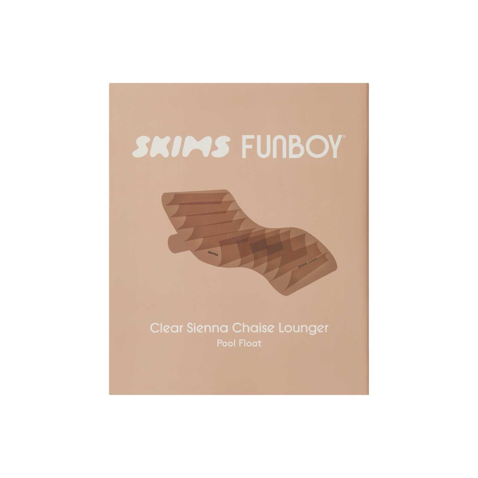 FUNBOY SKIMS x FUNBOY Sienna Clear Chaise Lounger
