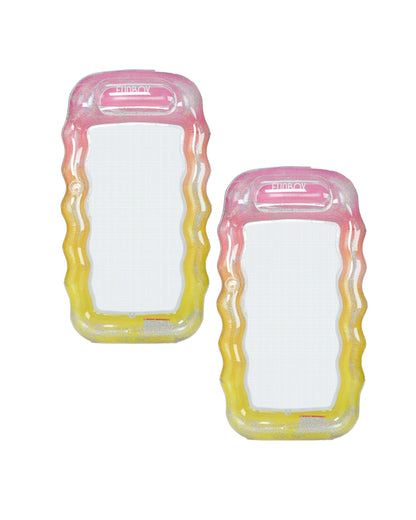 FUNBOY Glitter Ombre Mesh Lounger - 2 Pack