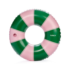 FUNBOY Green & Pink Vintage Lux Tube Float