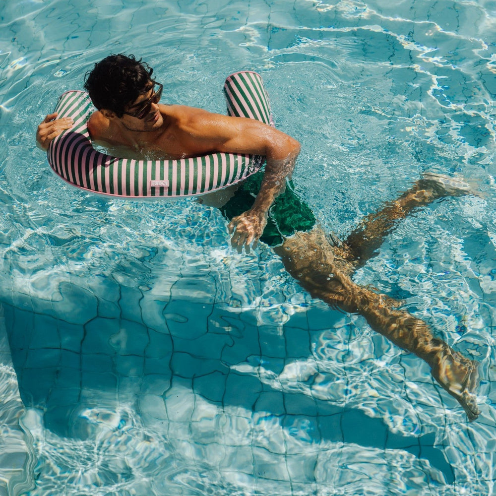 FUNBOY Fabric Covered Pool Noodle - Pink & Green