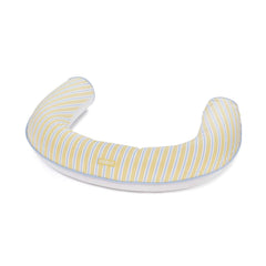 FUNBOY Fabric Covered Pool Noodle - Yellow, Blue & White