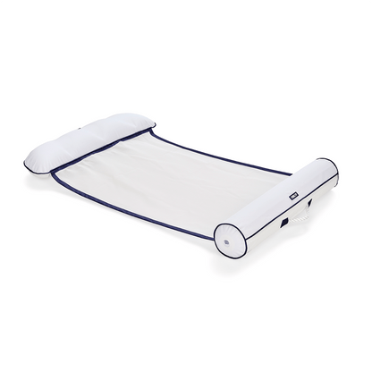 FUNBOY Premium Fabric Pool Hammock - White