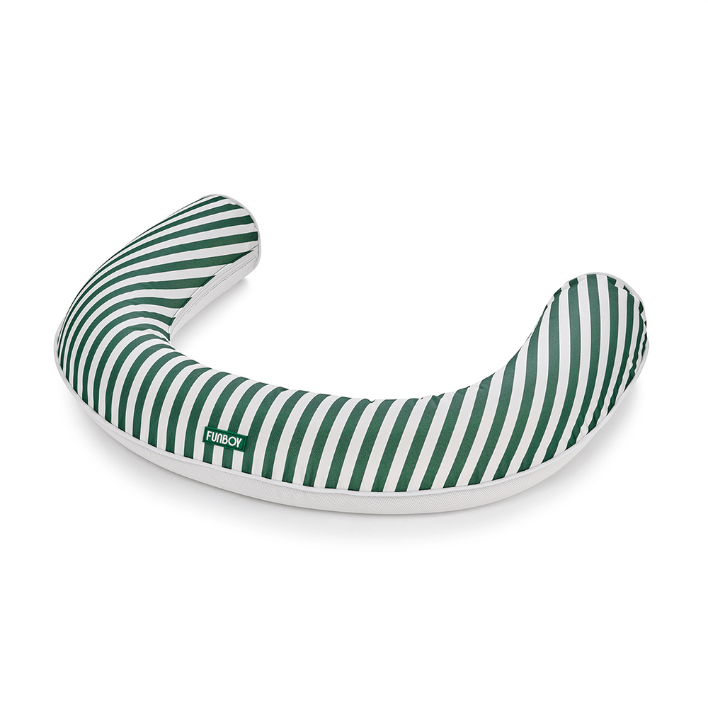 FUNBOY Fabric Covered Pool Noodle - Green Stripe