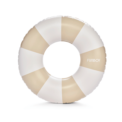 FUNBOY Pool Tubes for Kids: Vintage Kids Tube Float, Tan