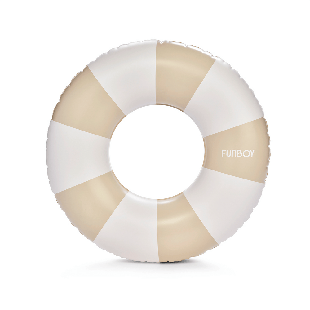 FUNBOY Pool Tubes for Kids: Vintage Kids Tube Float, Tan
