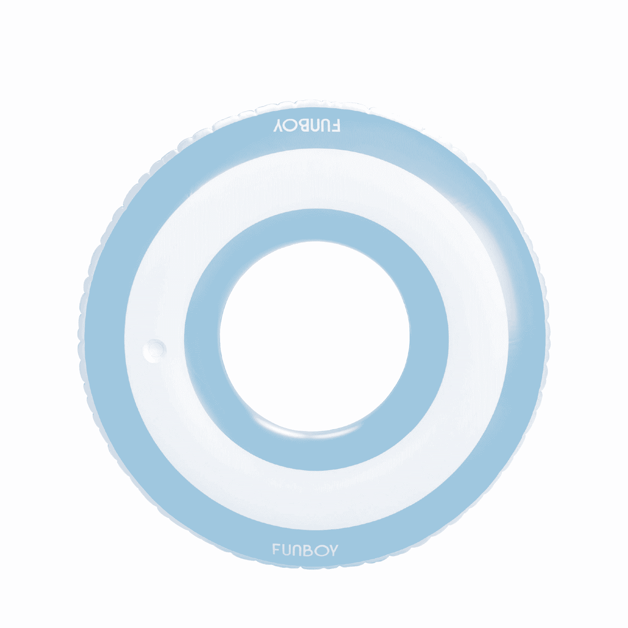 FUNBOY Blue & White Stripe Tube Pool Float