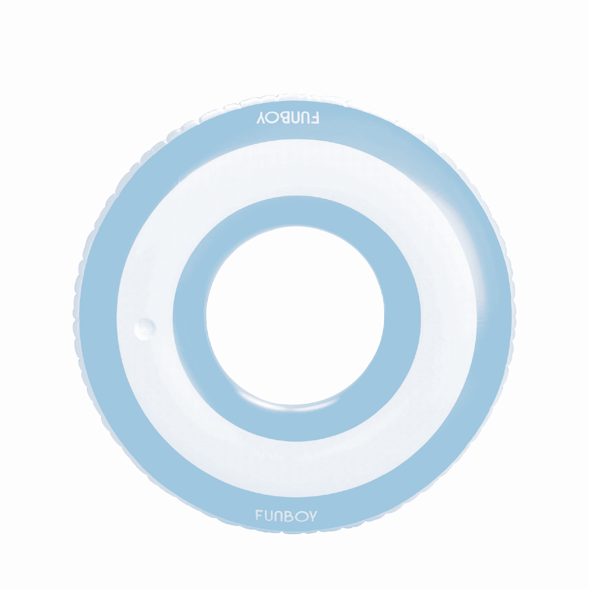 FUNBOY Blue & White Stripe Tube Pool Float
