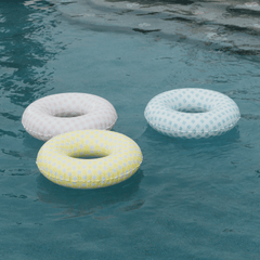 FUNBOY Pink Gingham Kids Tube Float